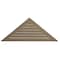 Ekena Millwork Pitch 10/12 Triangle Gable Vent, Functional, 48"W x 20"H x 2 1/4"P GVTR48X20F - alternate 3